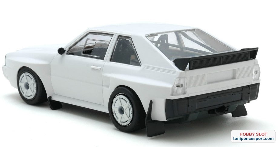 A. Quattro S1 White Racing Kit - Anglewinder In-Flex 2.0 Chassis