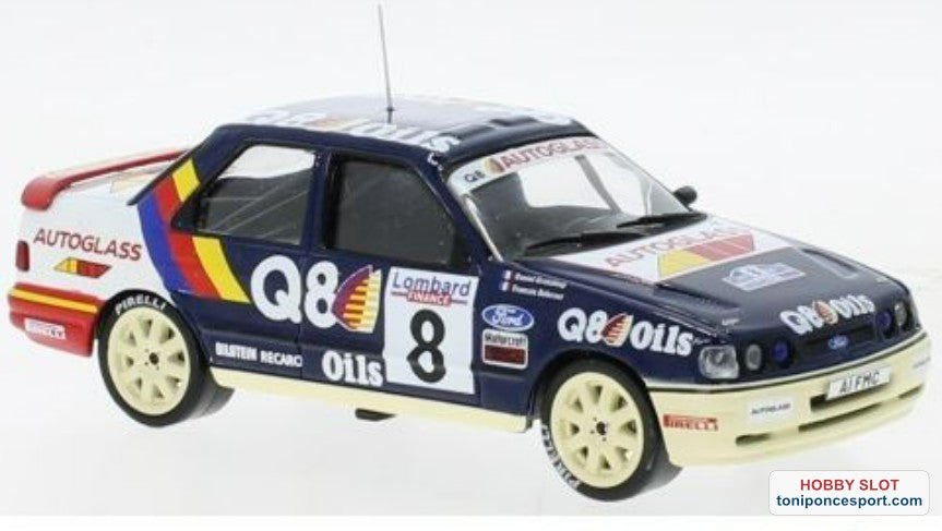 FORD SIERRA RS COSWORTH #8 F. Delecour - D. Grataloup Lombard RAC Rally 1991