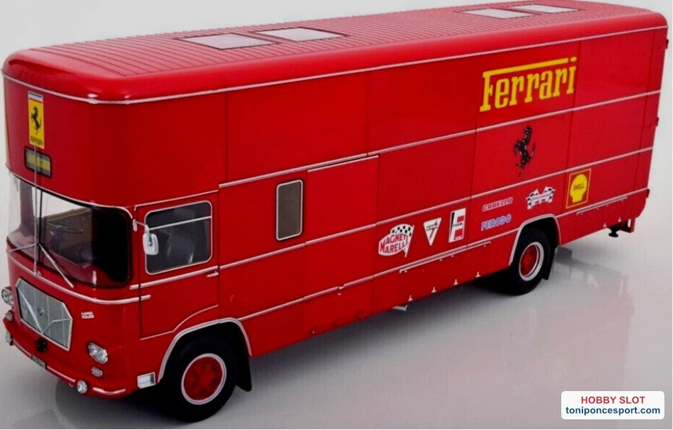 Fiat OM 150 Rolfo Racing Transporting Scuderia Ferrari 1967