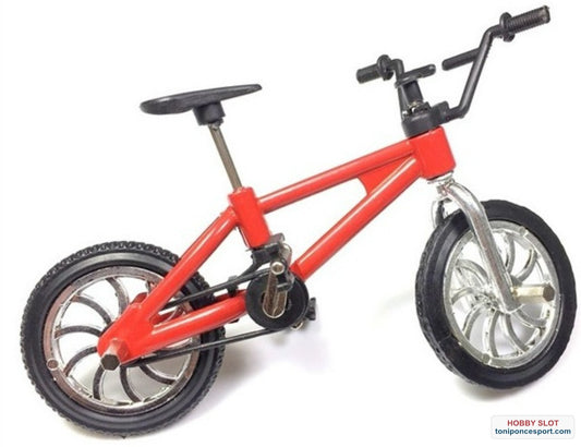 Bicicleta roja.