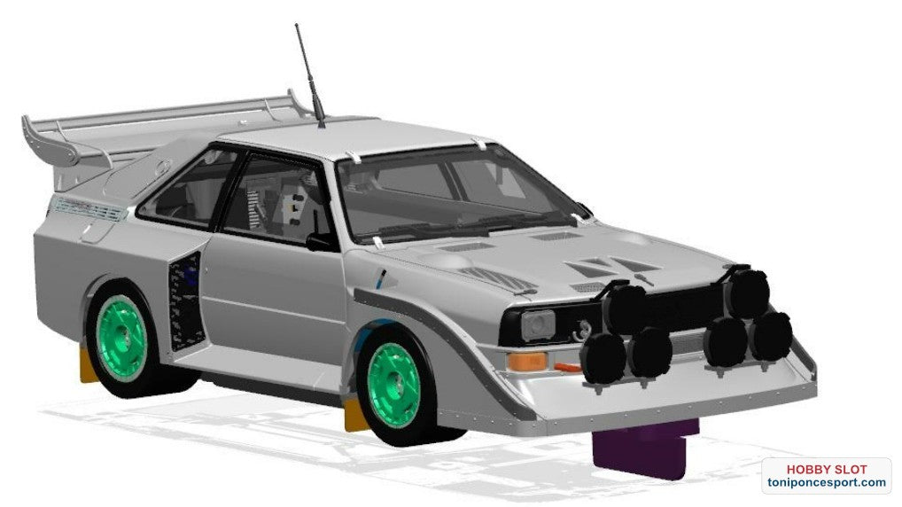 Audi Sport Quattro S1 Rally Montecarlo 1986 Walter Röhrl.