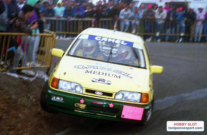 Ford Sierra Cosworth Rallye El Corte Ingles 1992 Toñi Ponce - S. Garcia.