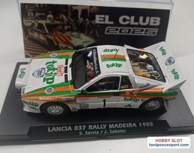 LANCIA 037 RALLY MADEIRA 1985 CLUB 2025 TOTIP