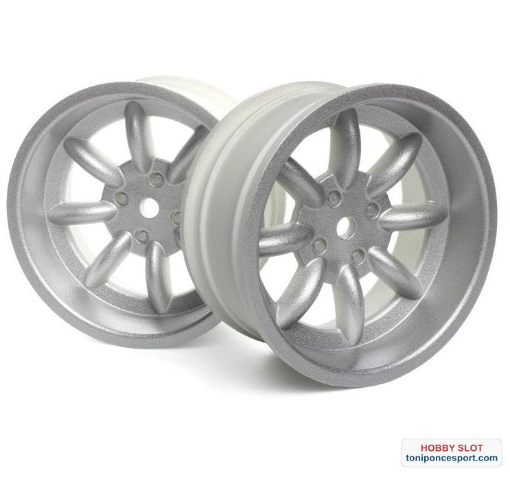 Llantas FS15 Sport 8 Spoke Wheel Silver 26mm (OS 6mm-Pr)