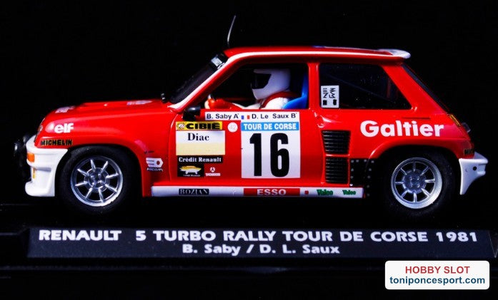 RENAULT 5 GALTIER TOUR DE CORSE 1981 B. SABY / D.L. Saux