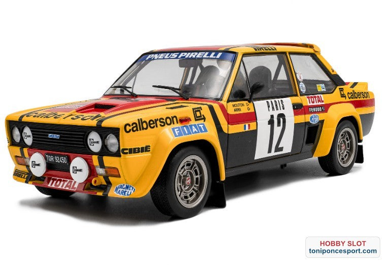 Fiat 131 Mirafiori Abarth Nº12 M.Mouton/Arri Rally de Montecarlo 1980