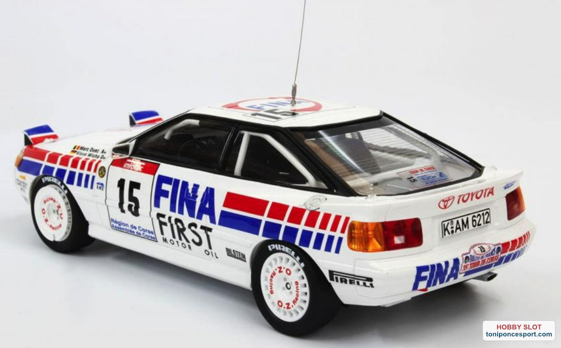 Toyota Celica GT4 ST165 Fina Tour de Corse 1991.