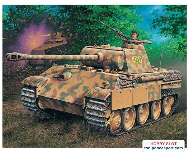 Tanque PzKpfw V Panther Ausf.G (Sd.Kfz. 171) 1:72