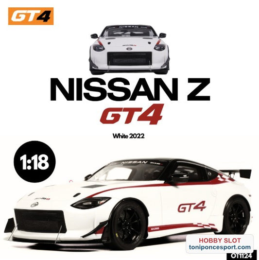 NISSAN Z GT4 WHITE 2022