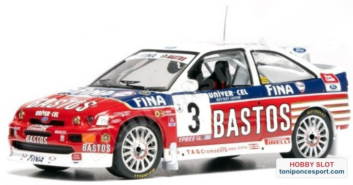 Ford Escort RS Cosworth Nº3 P.Snijers/D.Colebunders Rally Ypres 1995