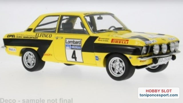Opel Ascona A Nº4 W.Röhrl/J.Berger RAC Rally 1975