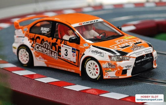 Mitsubishi Evo X Pedro Burgo - Rally de Madrid.