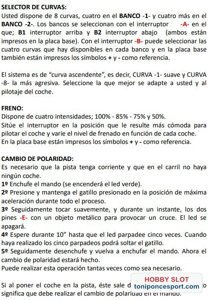 LITE -EVO- mando 100% electrónico