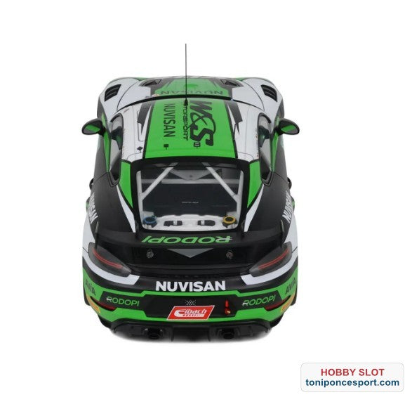 PORSCHE CAYMAN 718 GT4 RS CLUBSPORT BLACK #30 ADAC GT4 2023