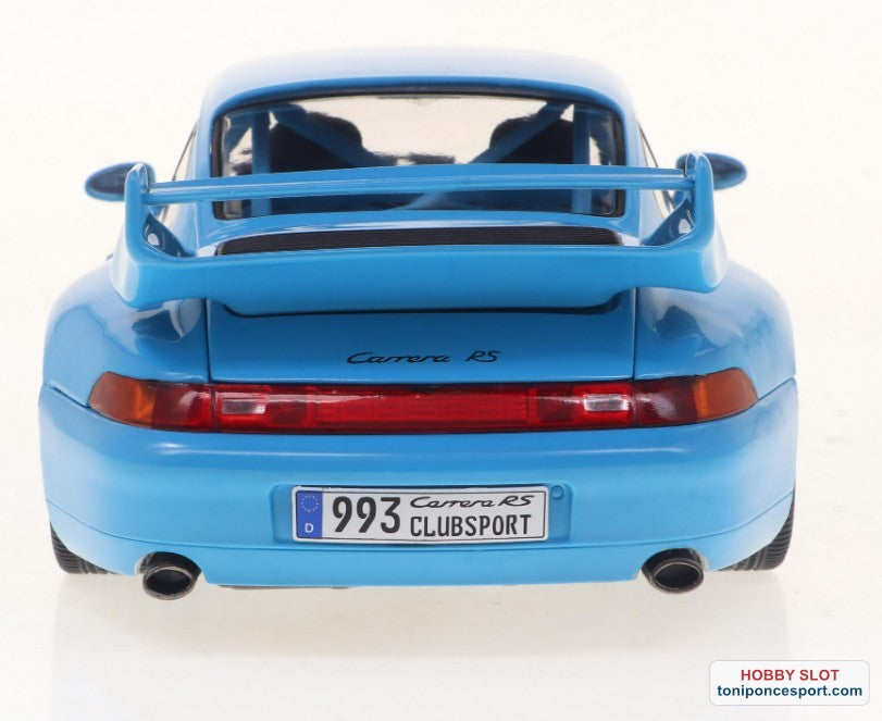 Porsche 911 (993) Clubsport – Riviera Blue – 1997