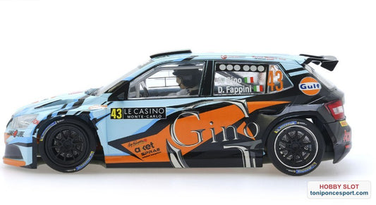 Skoda Fabia R5 Rally Montecarlo 2020 #43 Gulf - A. Gino - R Version