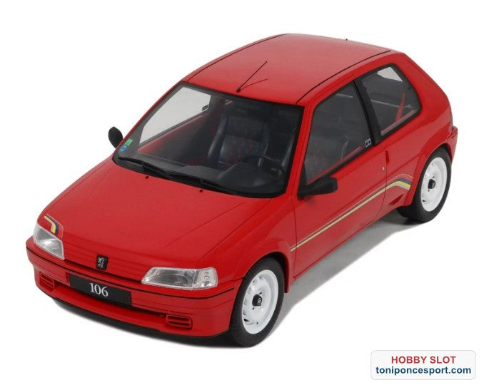 Peugeot 106 Fase 1 Rojo Rally P0KB 1993