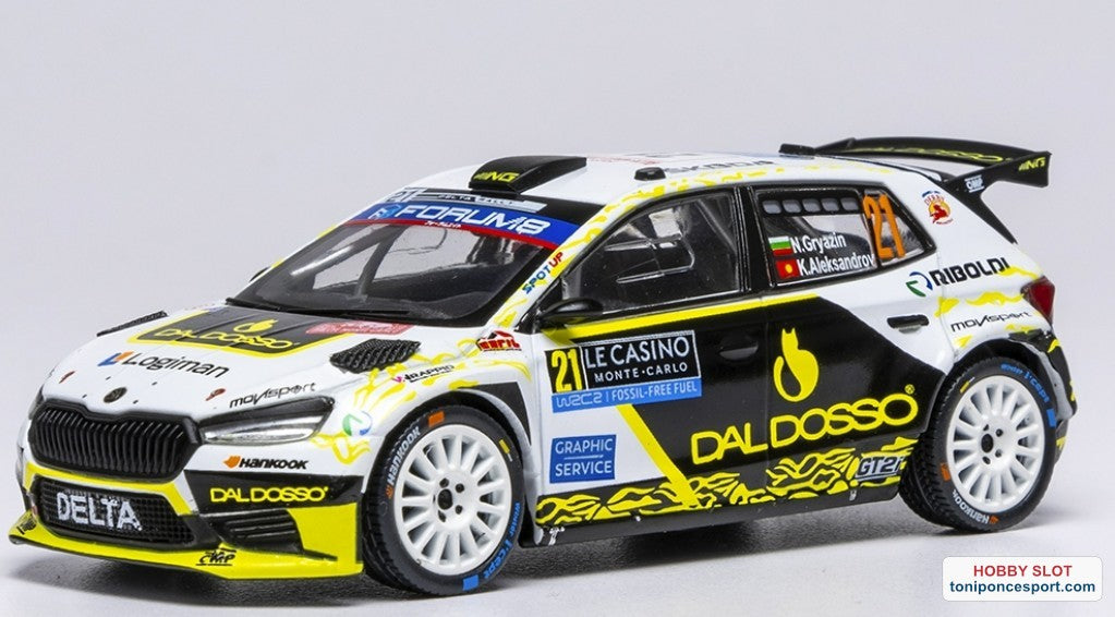 Skoda Fabia RS Rally2, WRC, Rally de Montecarlo, 2025, n.º 21