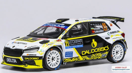 Skoda Fabia RS Rally2, WRC, Rally de Montecarlo, 2025, n.º 21