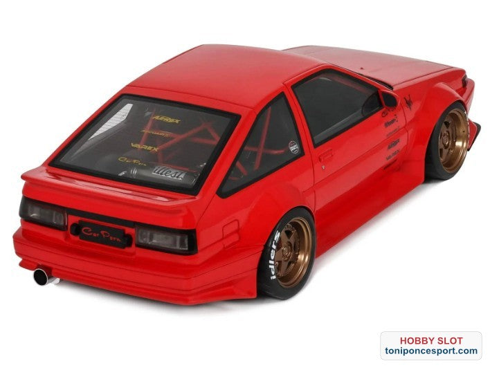 Toyota AE86 Sprinter Trueno WIDEBODY FERRARI ROSSO CORSA 1986
