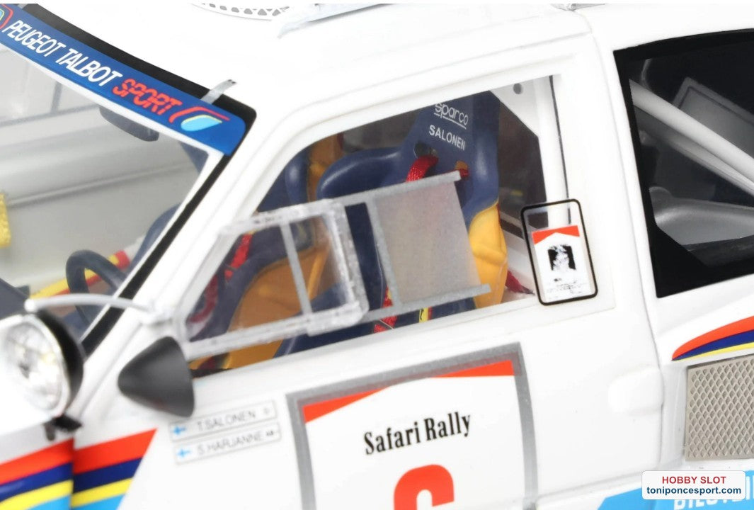 PEUGEOT 205 T16 #6 T. SALONEN RALLY SAFARI 1985