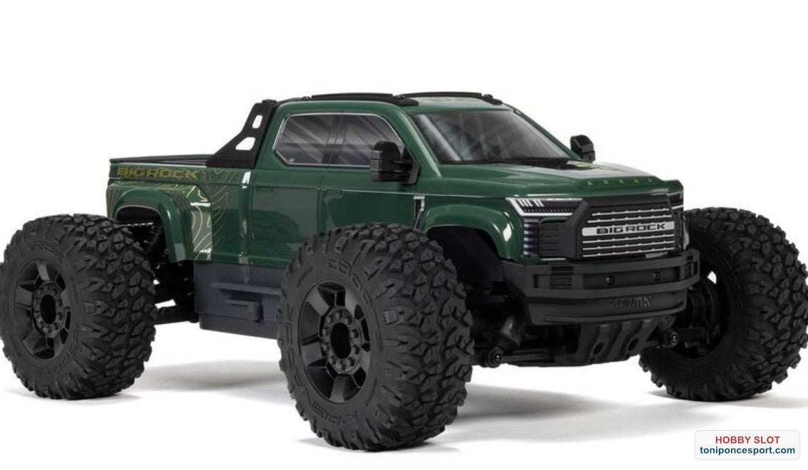 Monster Truck BIG ROCK 223S DSC 4X4 RTR Brushless Green.