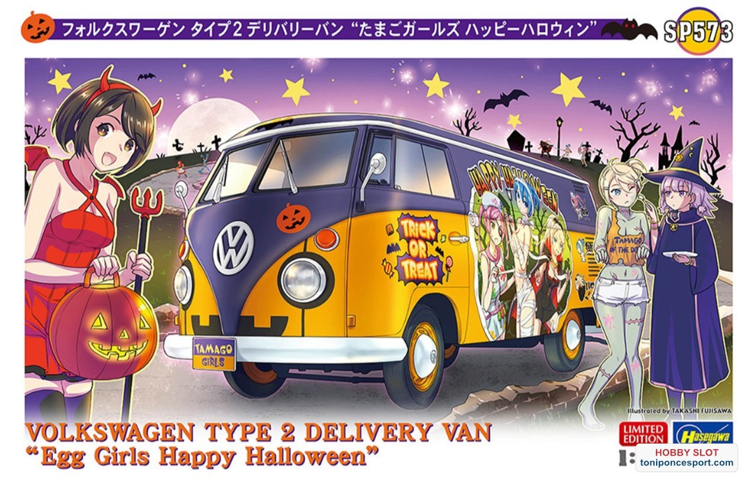 Volkswagen Type 2 delviery van Halloween