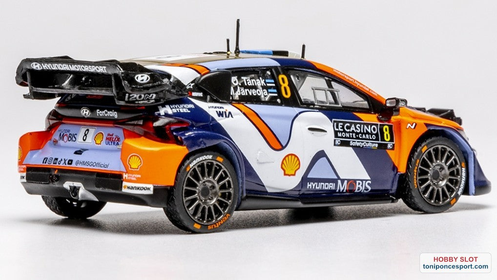 Hyundai i20 N Rally1, WRC, Rally de Montecarlo, 2025, nº 8