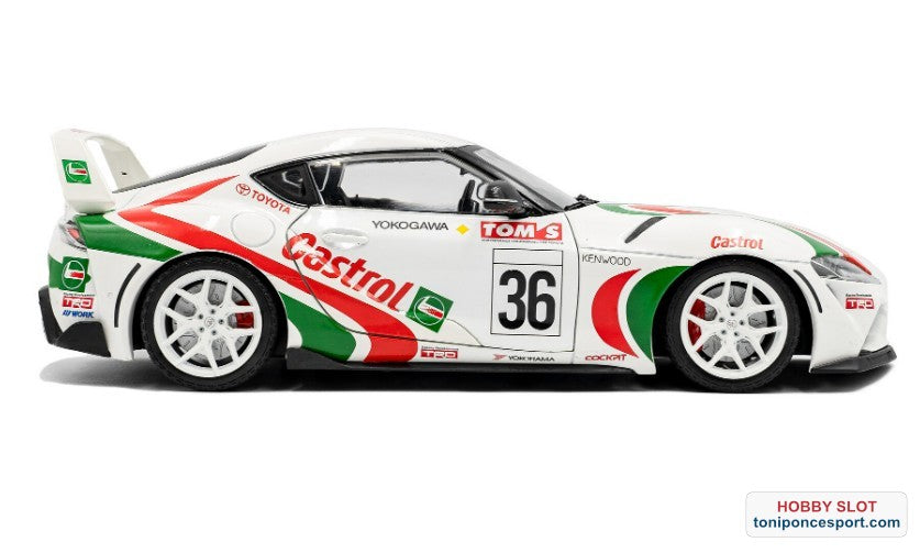 Toyota GR Supra Nº36 2024 Tributo Toyota Racing Blanco