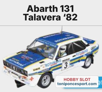 ABARTH 131 - TALAVERA ‘82 Advance