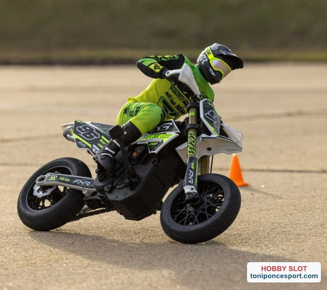 Moto Promoto-SM FXR Supermoto Motorcycle RTR White