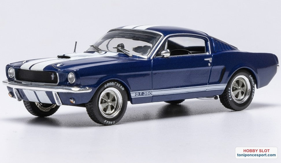 Shelby GT 350 1965 Azul/Blanco 1:43
