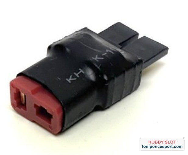 Conector Adapter - T-Plug (F) to Traxxas (M) - Compact Version