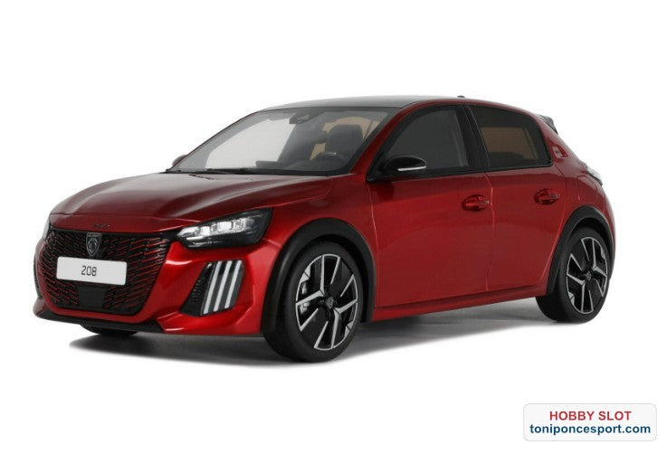 PEUGEOT 208 GT HYBRID RED ELIXIR 2024