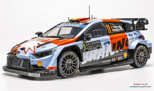 Hyundai i20 N Rally1 Rallye Monte Carlo 2026 Nº11 T.Neuville/M.Wydaeghe