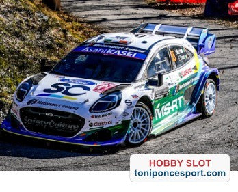 Ford Puma Rally1 Rallye Monte Carlo 2026 Nº55 J. McErLean / E. Treacy