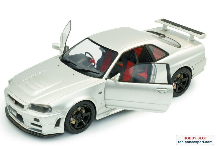 NISSAN SKYLINE R34 GT RZ TUNE SILVER 1999
