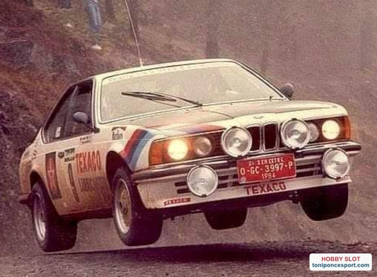 BMW 635 Csi Rallye El Corte Ingles 1984 José Mª. Ponce / Isabel Fernandez