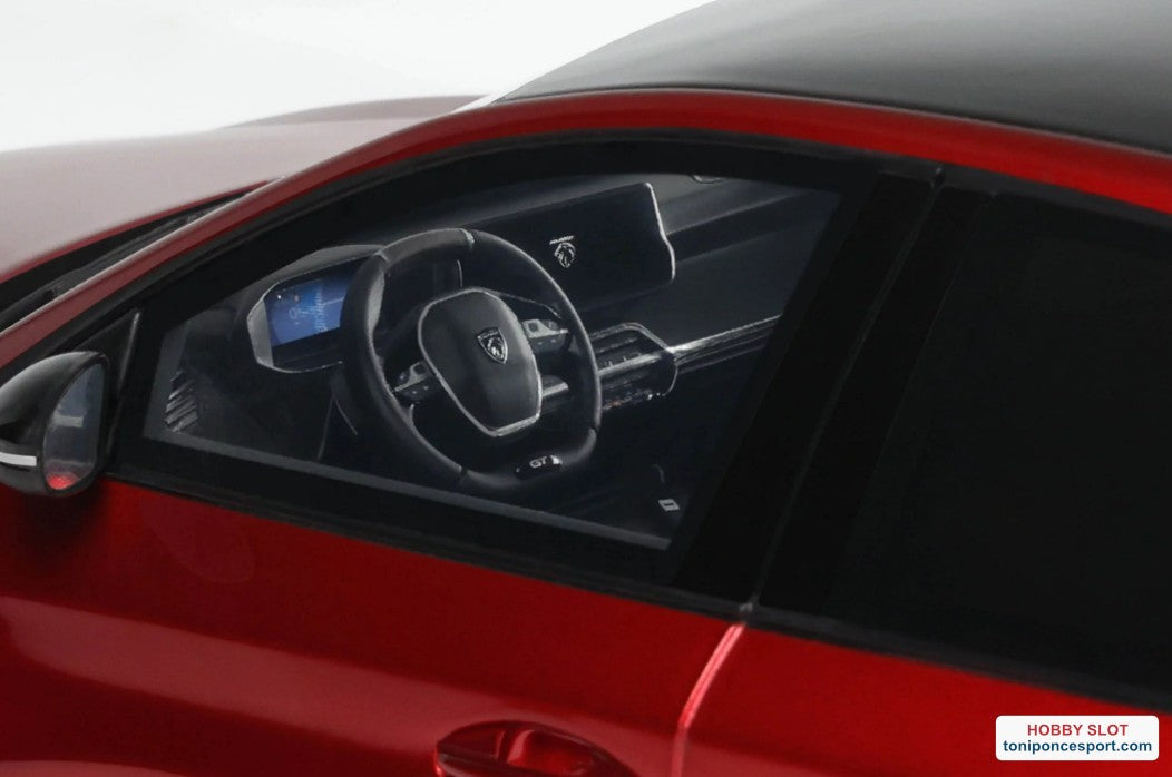 PEUGEOT 208 GT HYBRID RED ELIXIR 2024