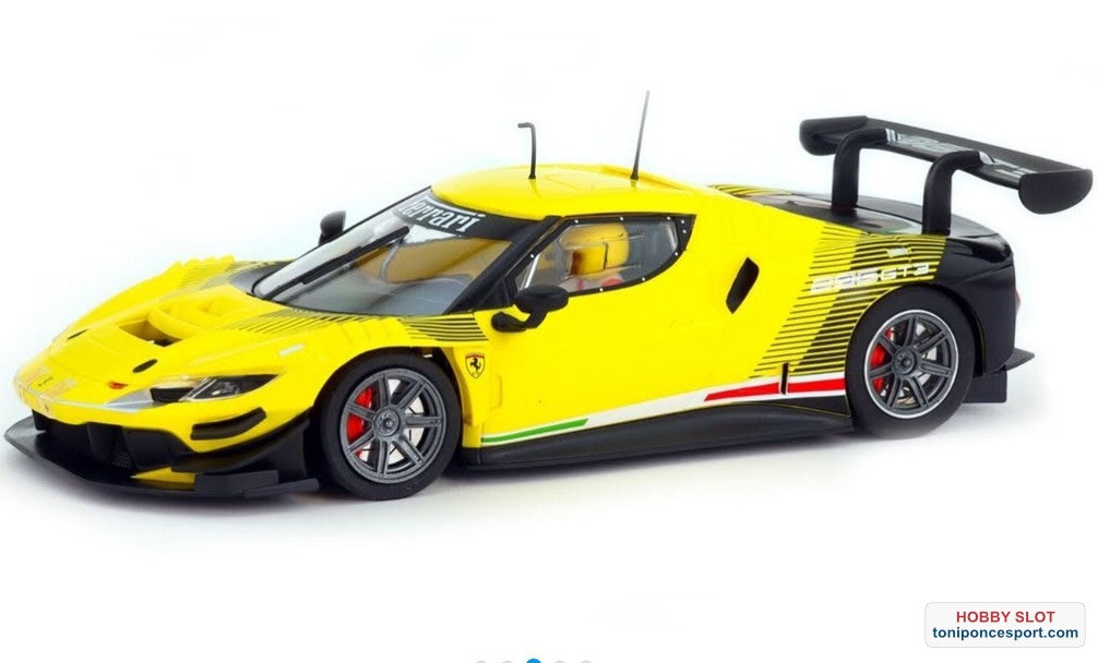 F-296-GT3 Presentation Yellow