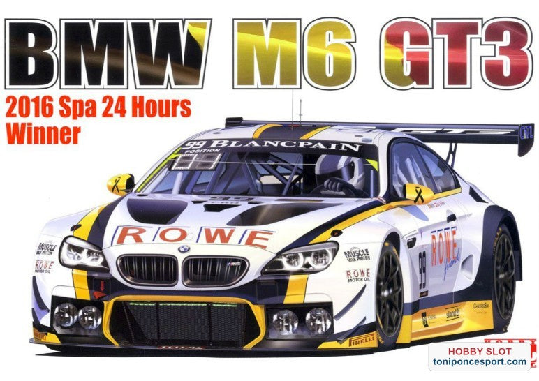 BMW M6 GT3 24h Spa Winner 2016