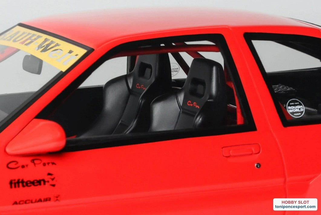 Toyota AE86 Sprinter Trueno WIDEBODY FERRARI ROSSO CORSA 1986