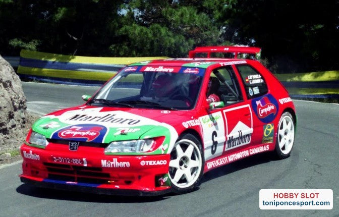 Peugeot 306 Maxi Kit Car Evo2 Rallye El Córte Inglés 1999 Ponce / León.