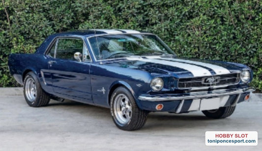 Ford Mustang Coupe 1966 Nightmist Blue Metalic.