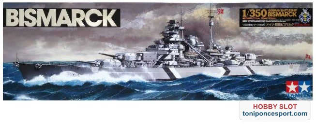Barco German Bismarck Battleship Kit 1/350