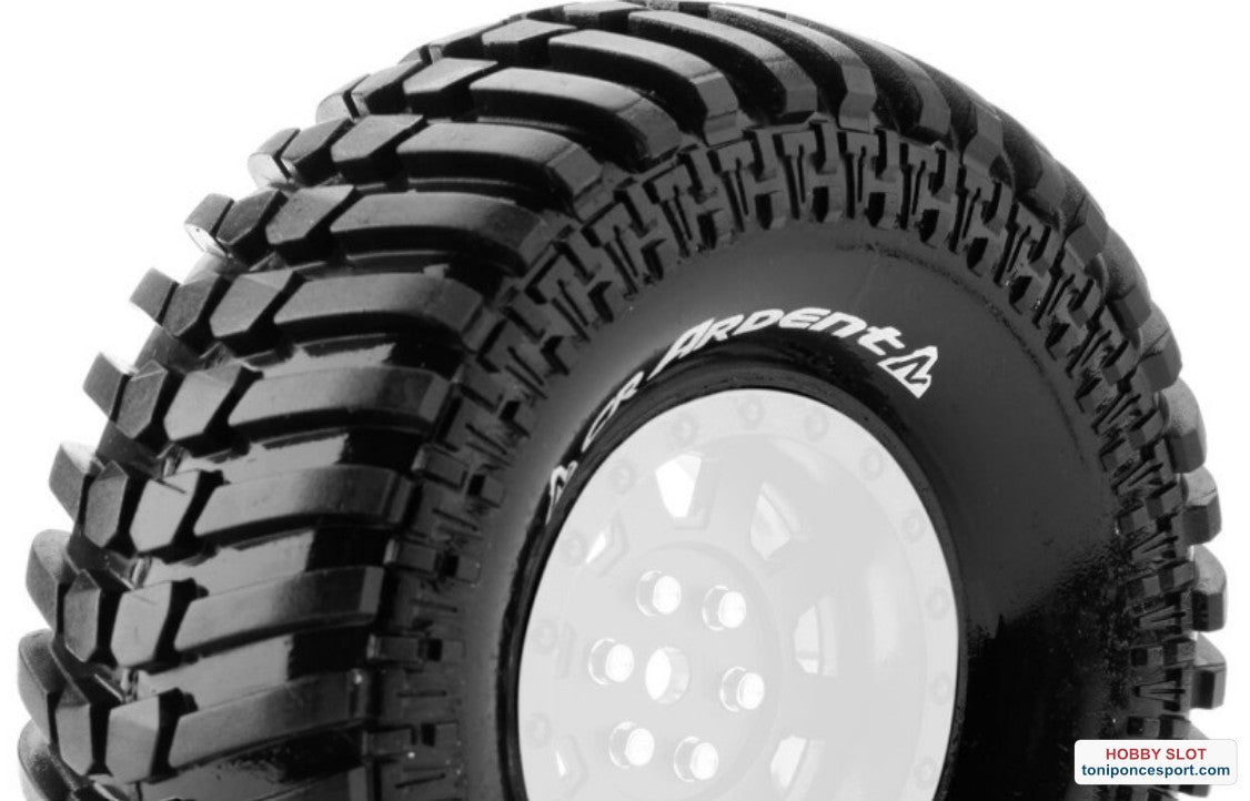 Ruedas Louise RC CR-ARDENT 1/10 Crawler Tires Super Soft - for 1.9 Wheels