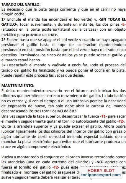LITE -EVO- mando 100% electrónico