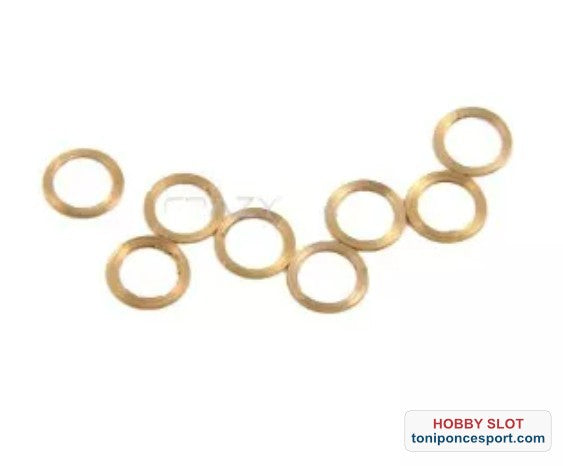Cales 0.50mm pour axes Ø 2mm