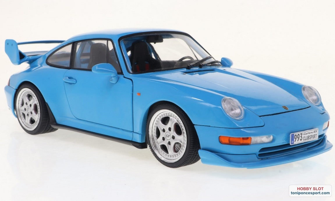 Porsche 911 (993) Clubsport – Riviera Blue – 1997