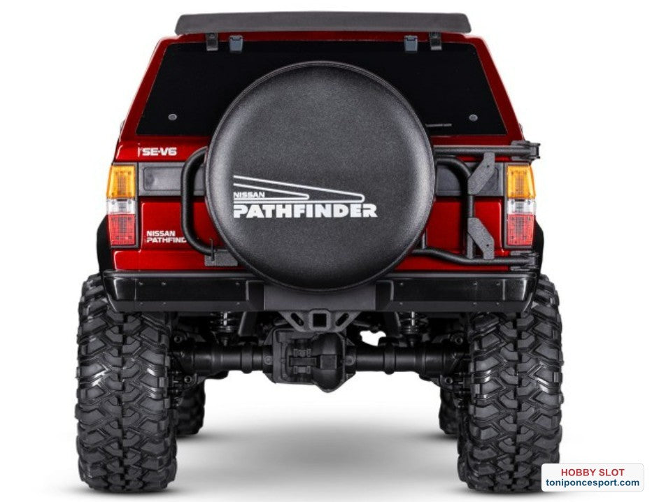 Nissan Pathfinder TRX-4 Crawler Clipless Red.